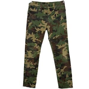 Polo Ralph Lauren Sullivan Slim Boys Sz 10 Pony Camo Jeans Military Streetwear